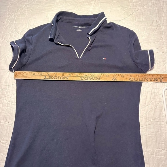 Tommy Hilfiger Regular Fit Stretch Cotton Polo Dress navy medium - Picture 9 of 12